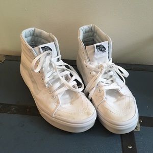 Vans Sk8 Hi White Sneakers